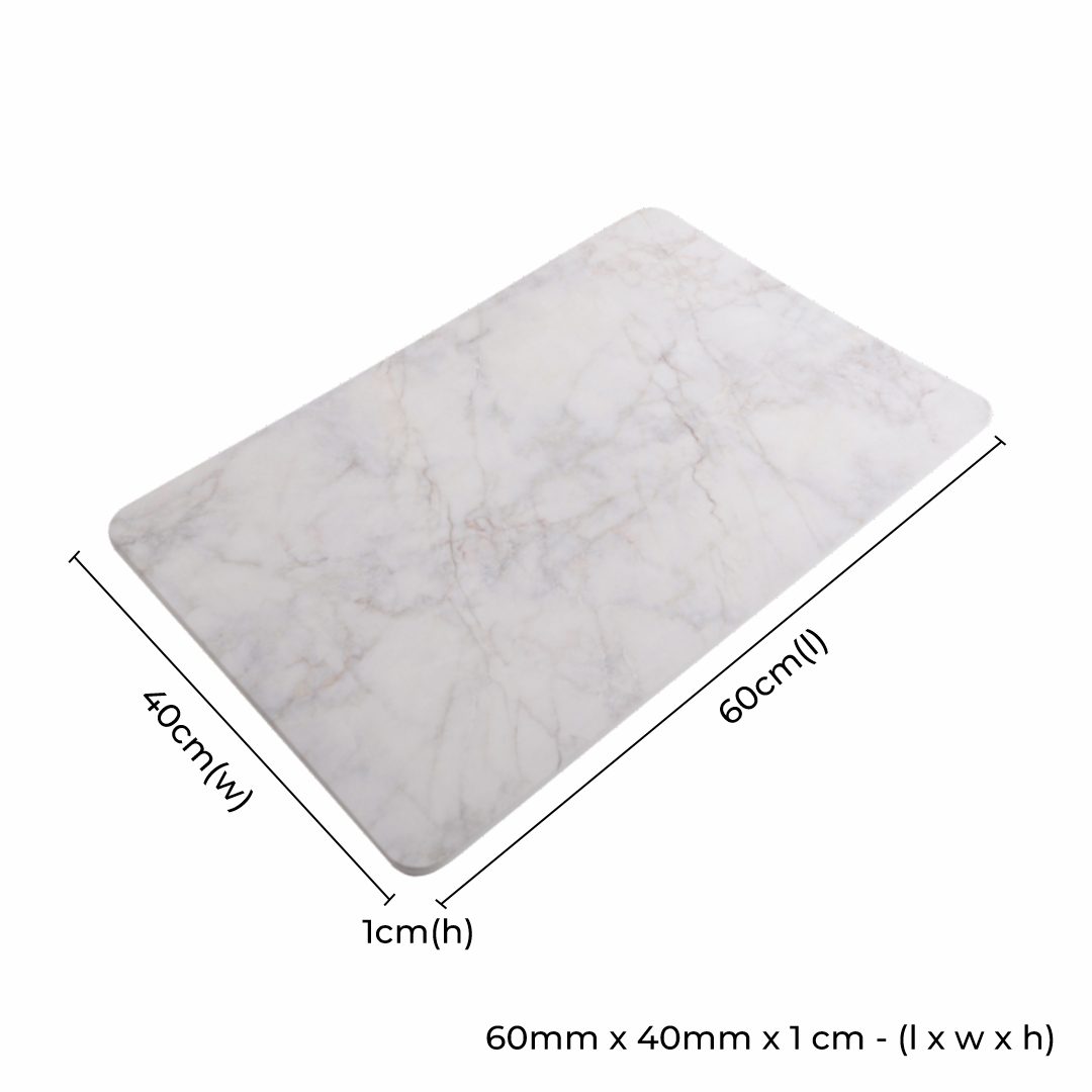 Diatomite Bath Mat - Opal Onyx - Image 6