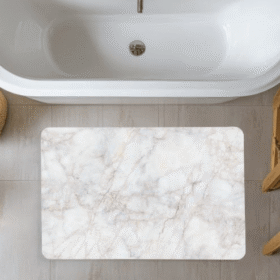 Diatomite Bath Mat - Opal Onyx