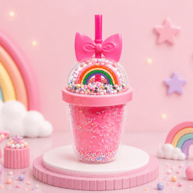 Glitter Cup - Pink